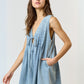 Lainey Denim Romper