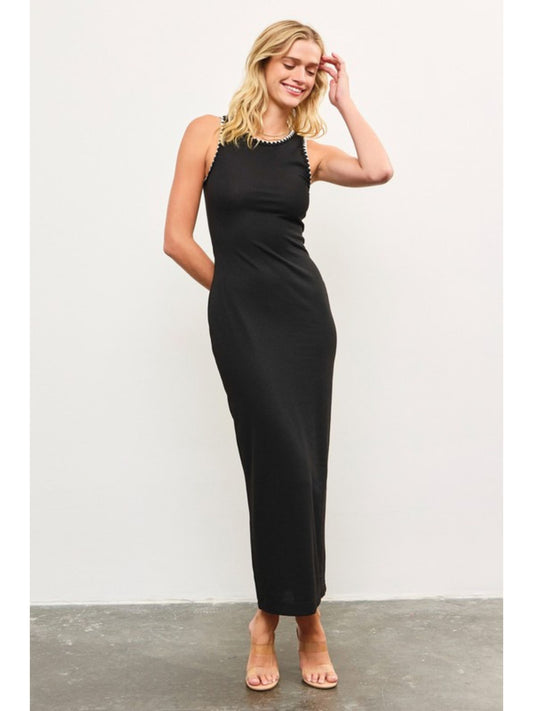 Carmen Sleeveless Fitted Dress