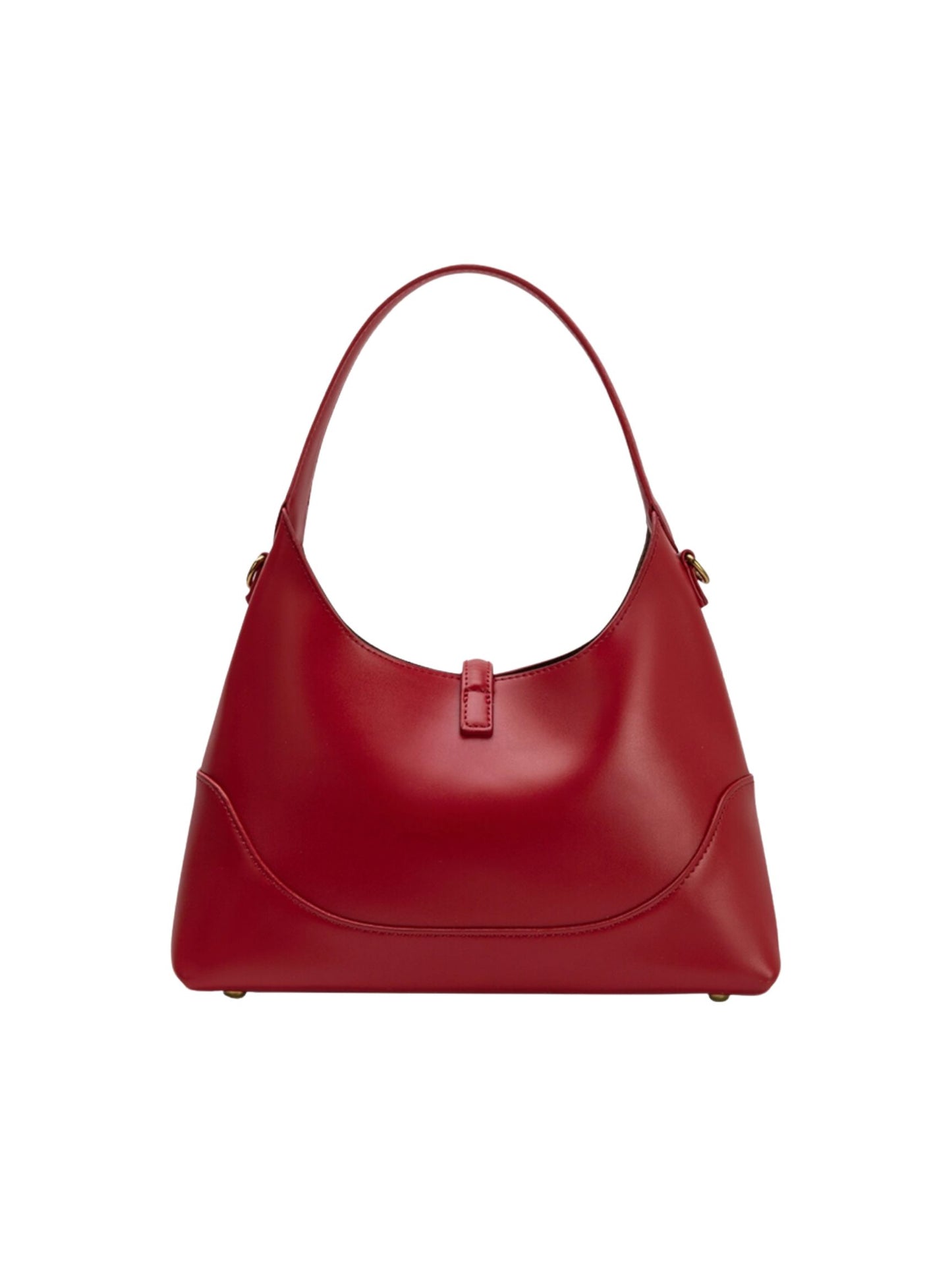 Caroline Recycled Vegan Shoulder Bag - Red