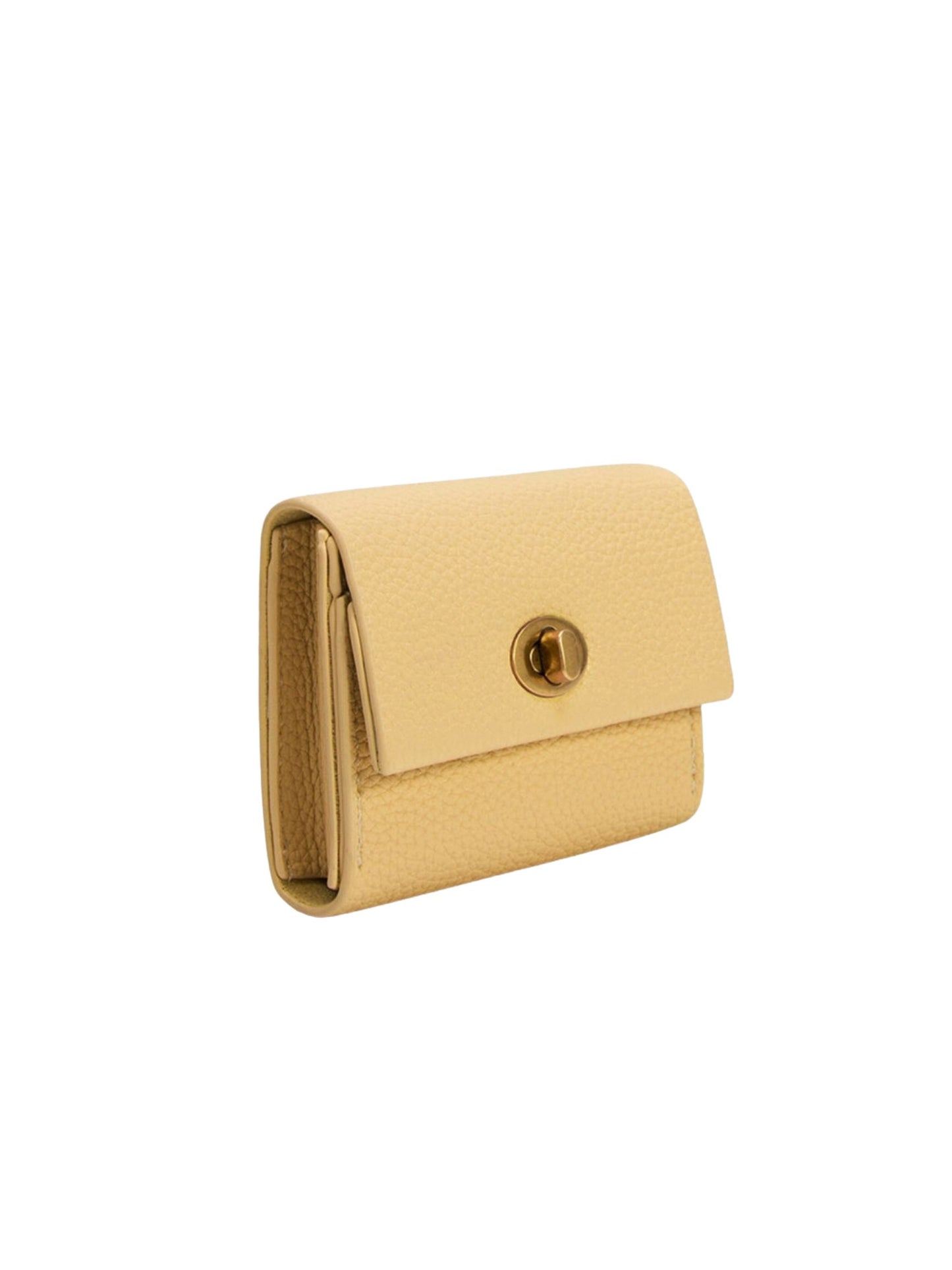 Rita Vegan Card Case Wallet - Yellow