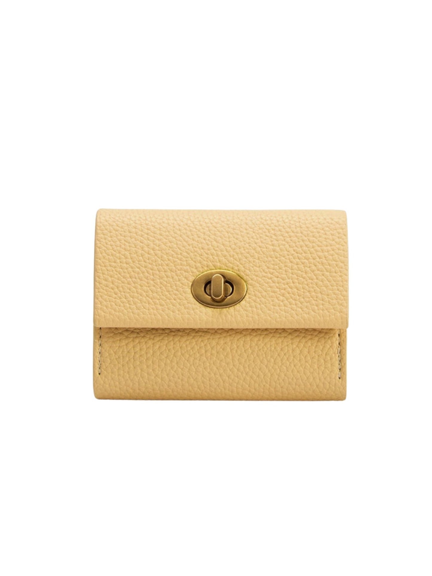 Rita Vegan Card Case Wallet - Yellow