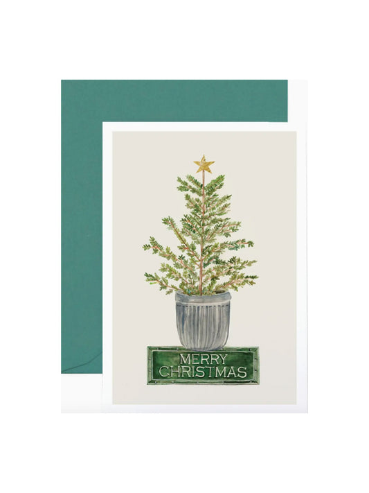 Fraser Fir Holiday Tree Card