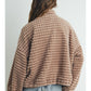 Simone Collared Puffer Jacket - Mocha