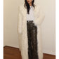 Talia Faux Fur Full Length Coat