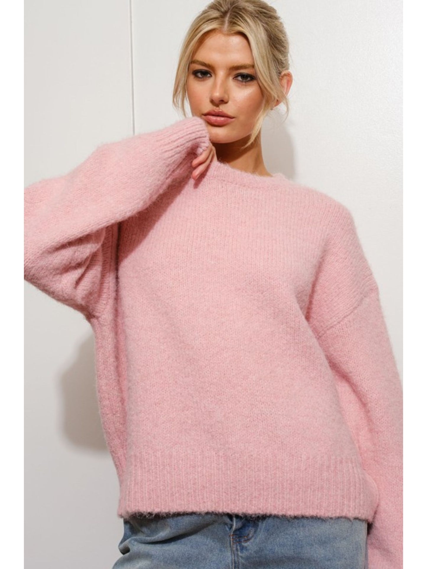 Pretty In Pink Sweater