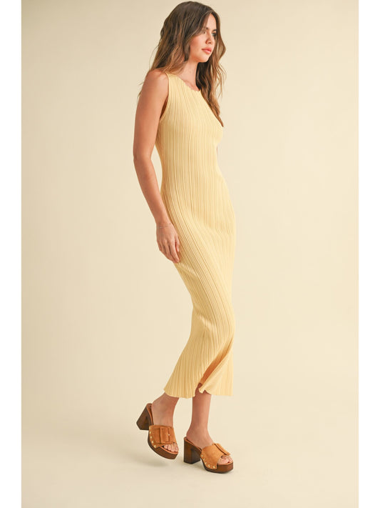 Renna Rib Knit Long Dress