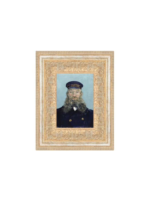 Portrait of a Postman Framed Picture