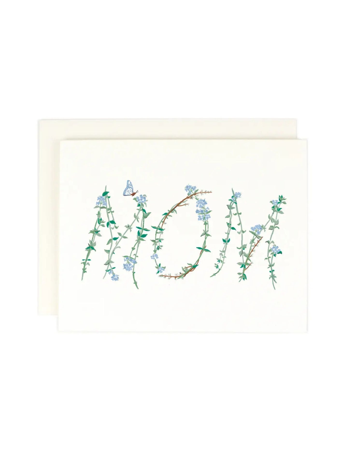 Mom Floral Stem Card