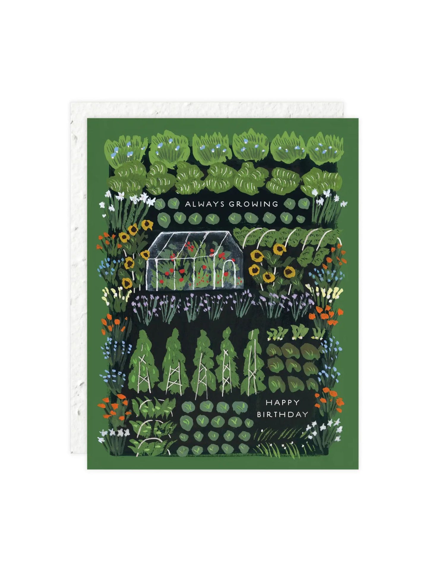 Garden Greenhouse - Birthday Card