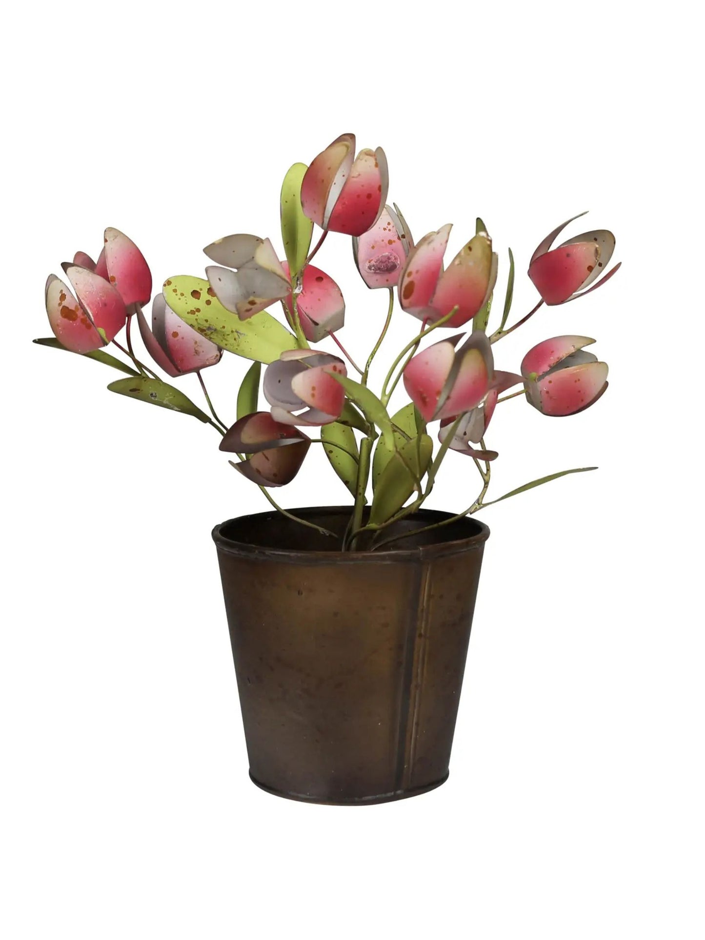 Pot With Tulips, Aluminum