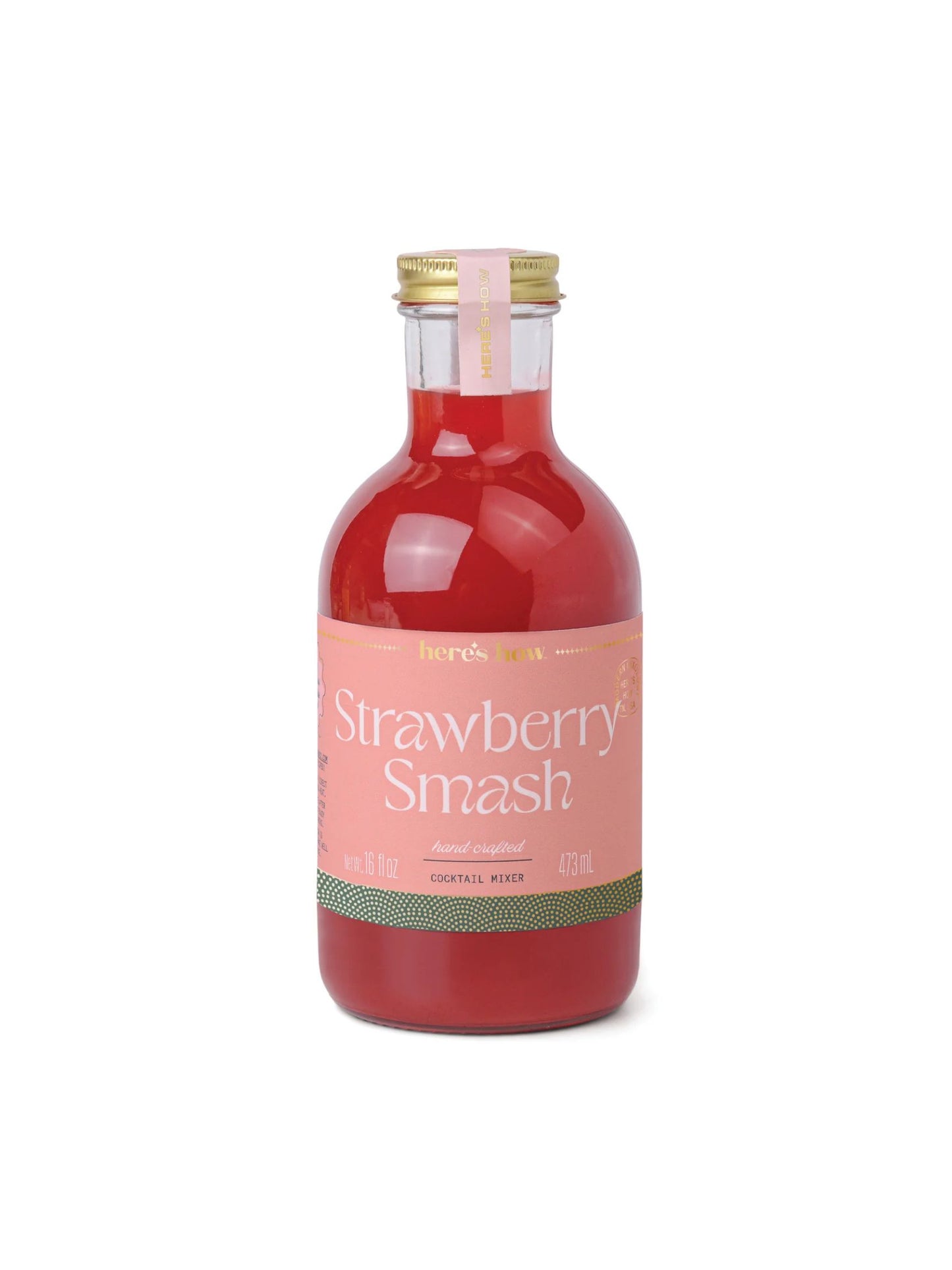 Strawberry Smash Mixer 16oz