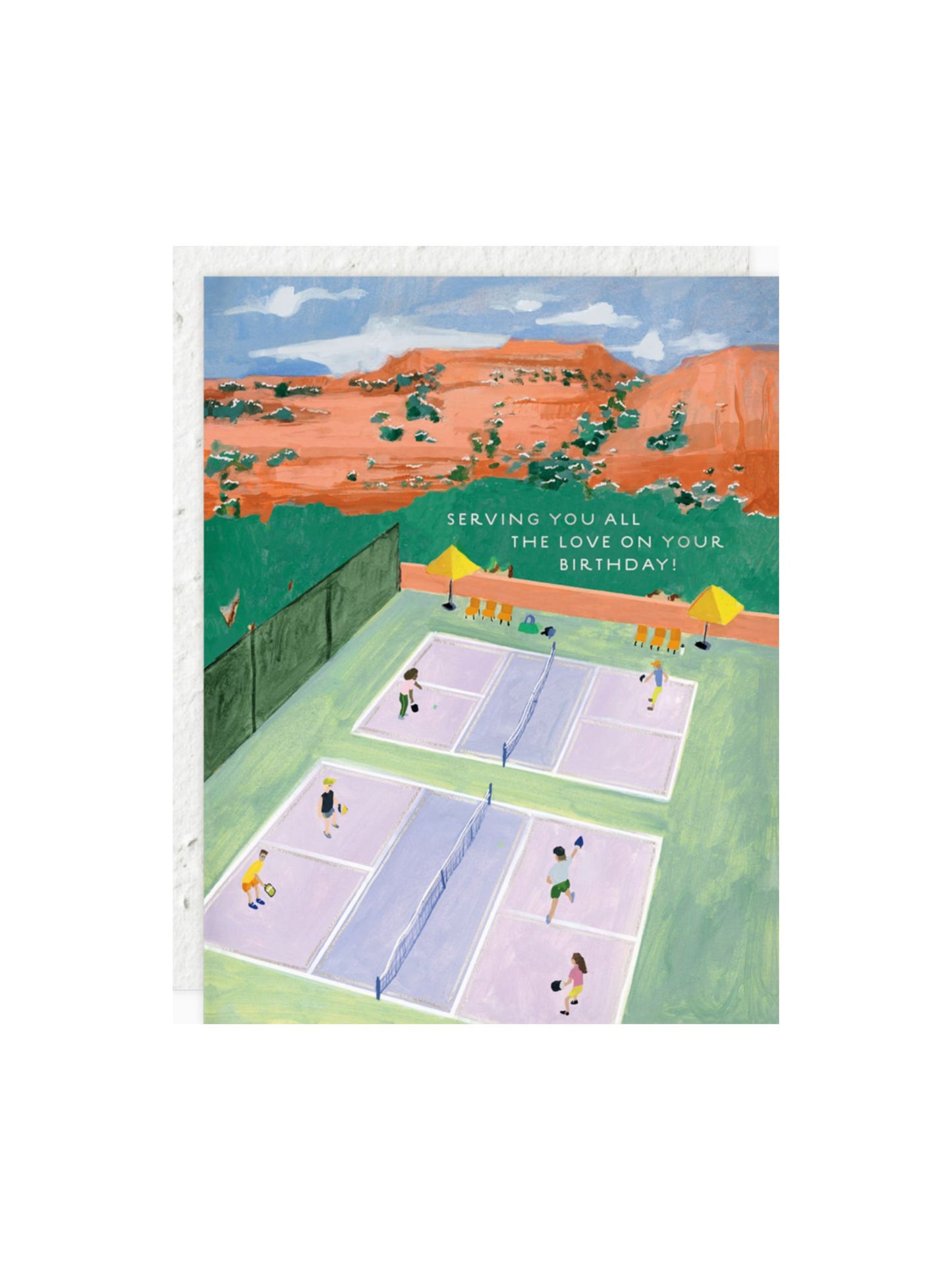 Pickleball - Birthday Card