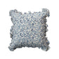 Blue Meadow Ruffled Pillow