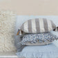 Blue Meadow Ruffled Pillow