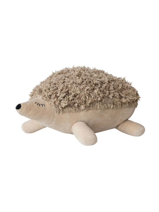 Tufted Hedgehog Toy with Embroidery