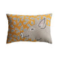 Cotton & Linen Printed Pillow with Embroidery