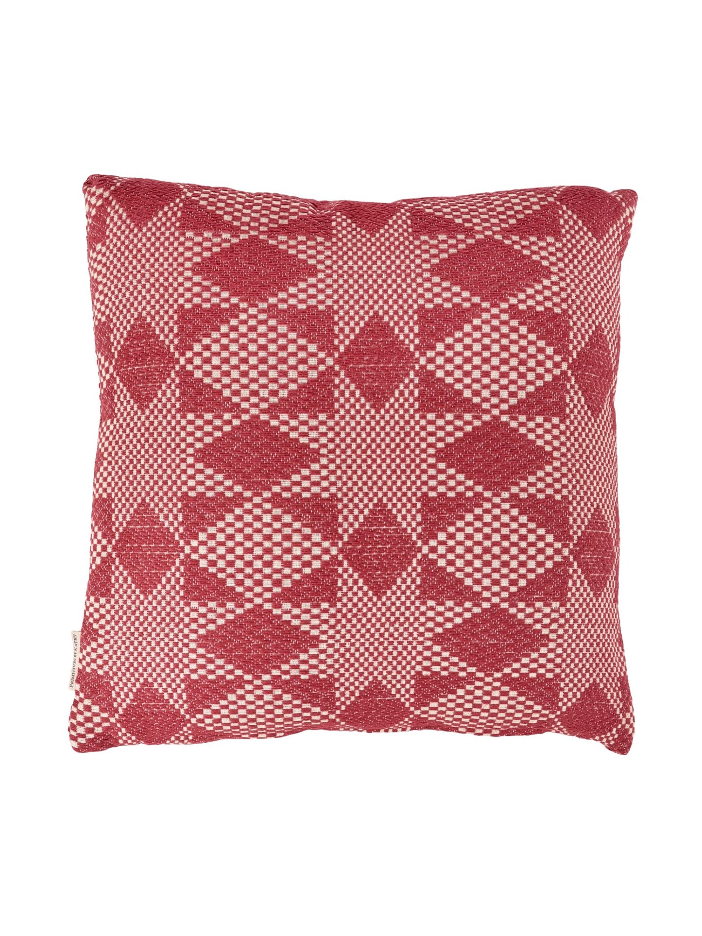 Red Double Star Pillow