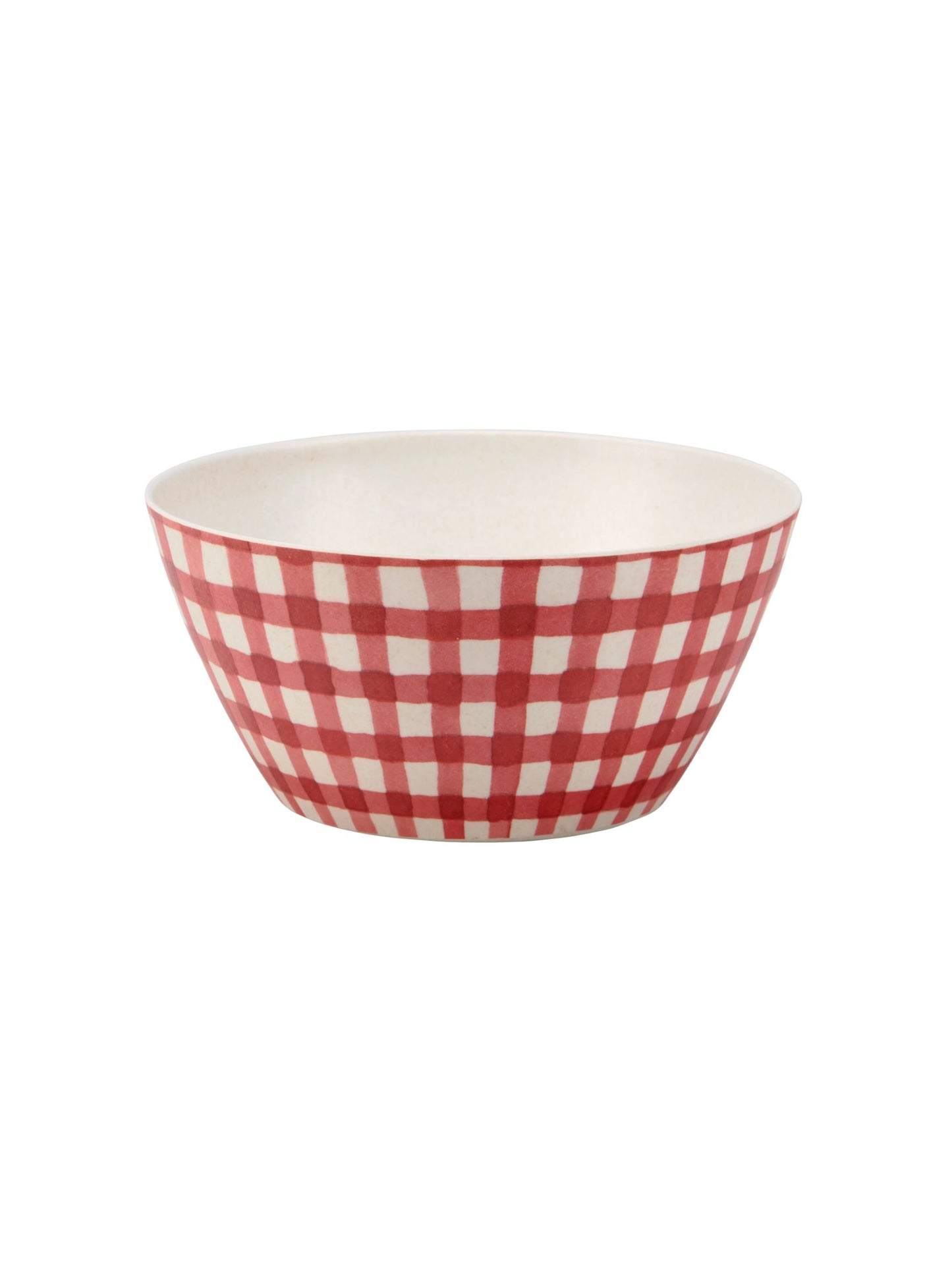 Red Gingham Small Bowl