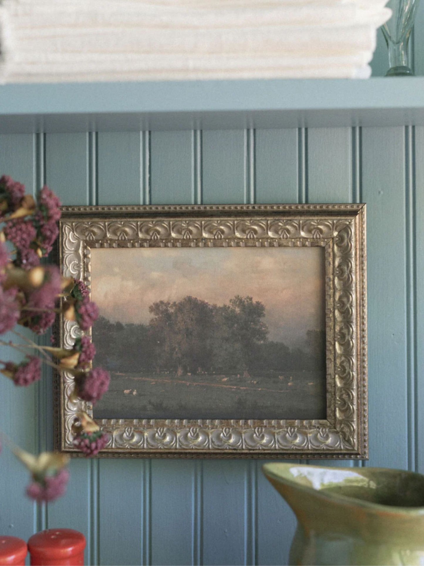 Sheep Farm Framed Picture