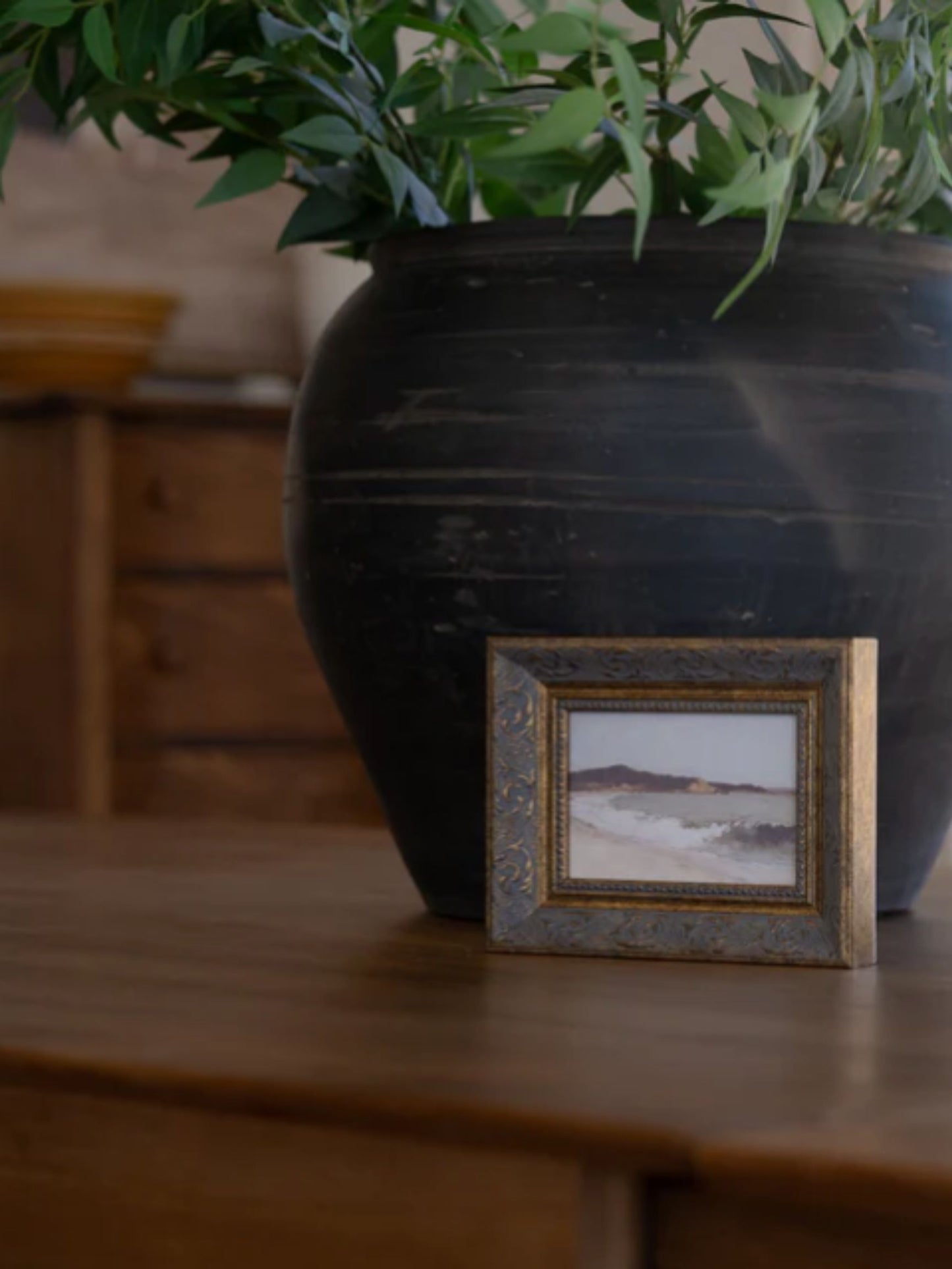 Beach Landscape Framed Picture