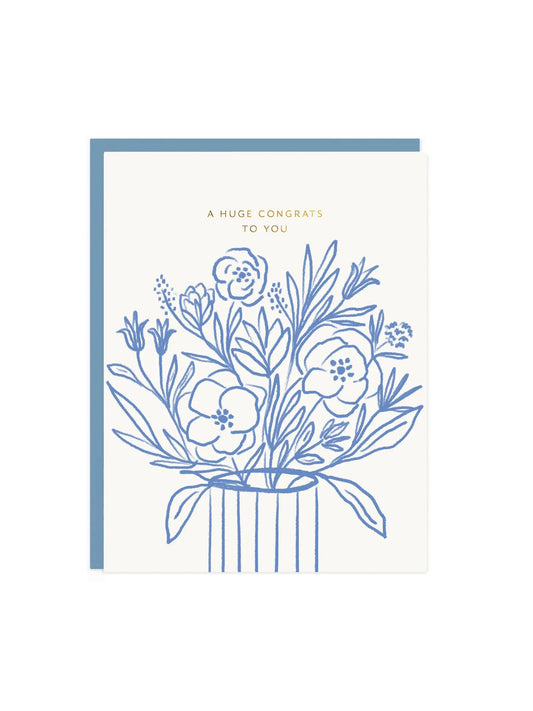 Congrats Bouquet Card