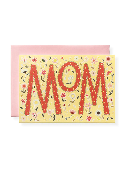 Wow Mom Greeting Card