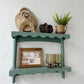 Wood Scalloped Wall Shelf (pick up only)