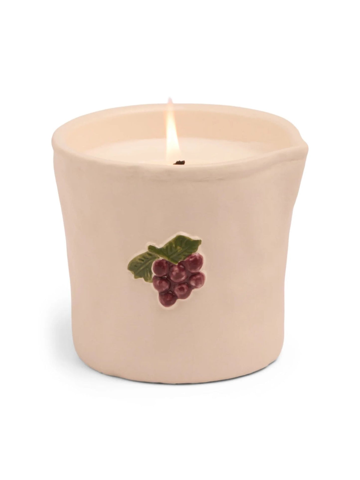 Bistro 8 oz Ceramic Candle - Bordeaux Grape