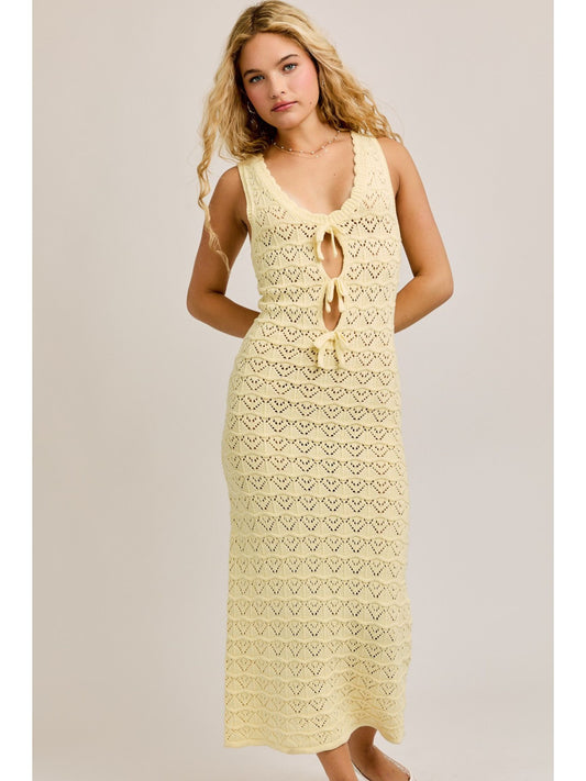 Sunny Crochet Dress