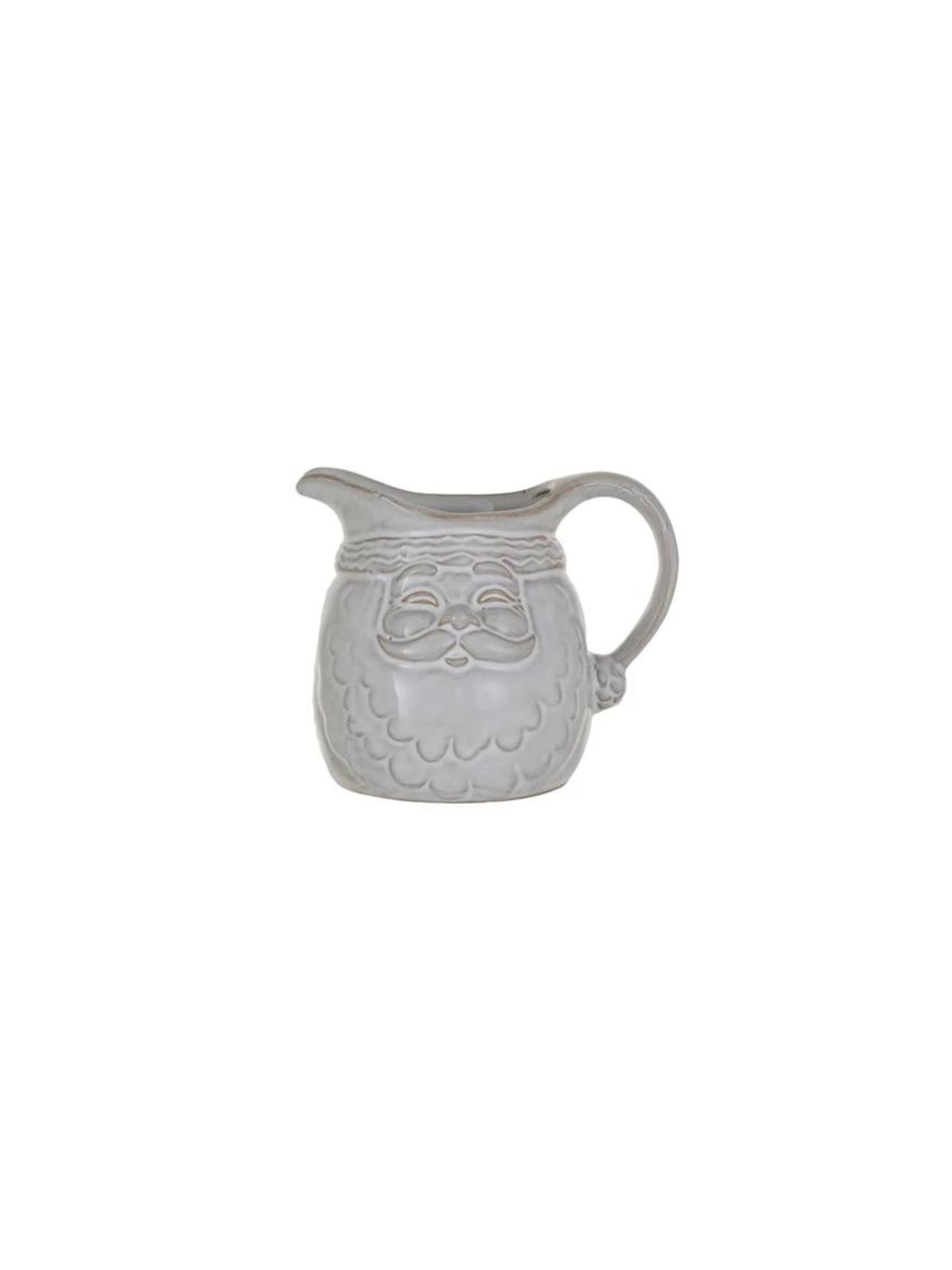 10 oz. Stoneware Santa Shaped Creamer