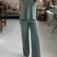 Dana Pleated Sweater Pants