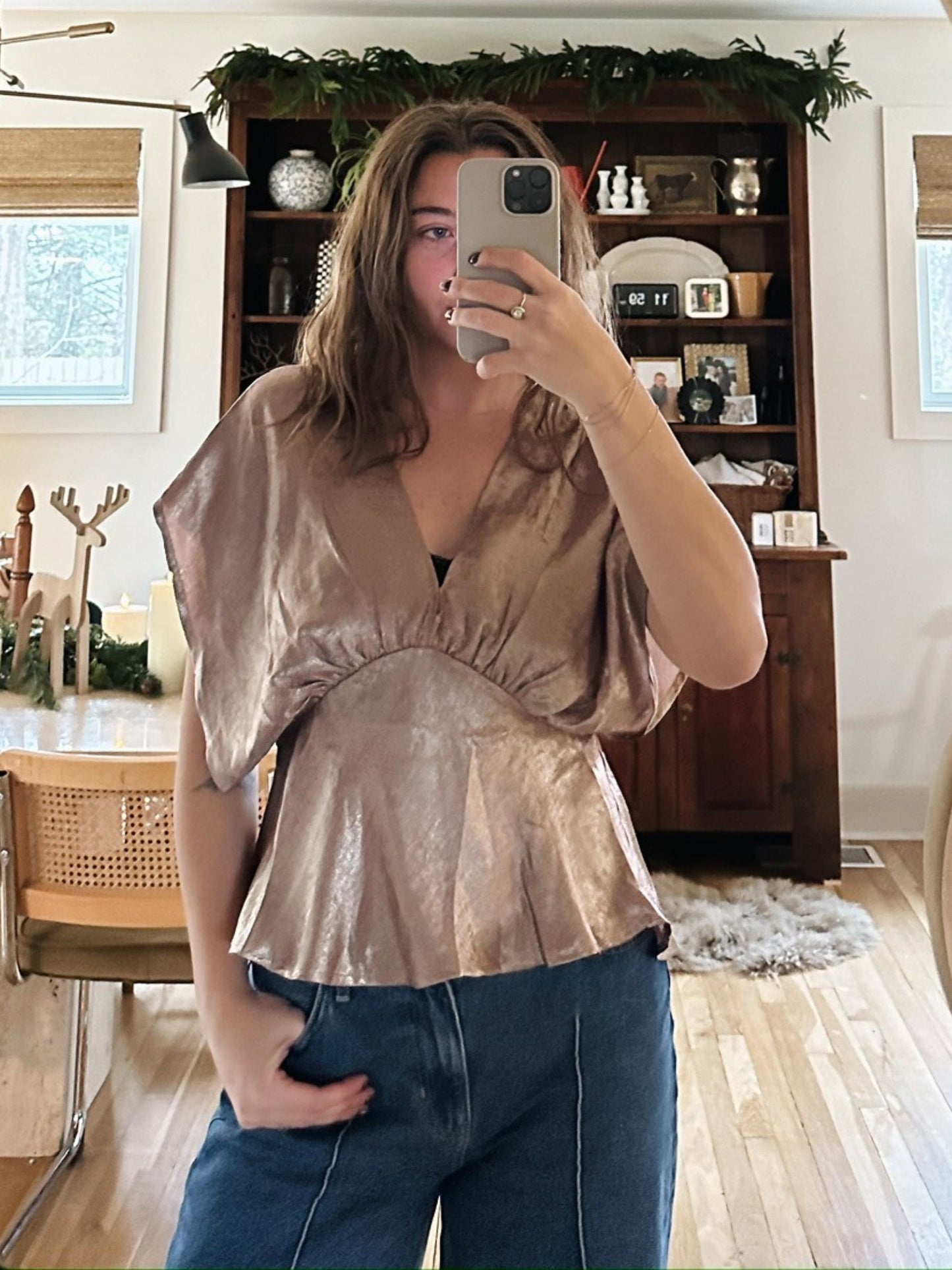 Too Precious Satin Top