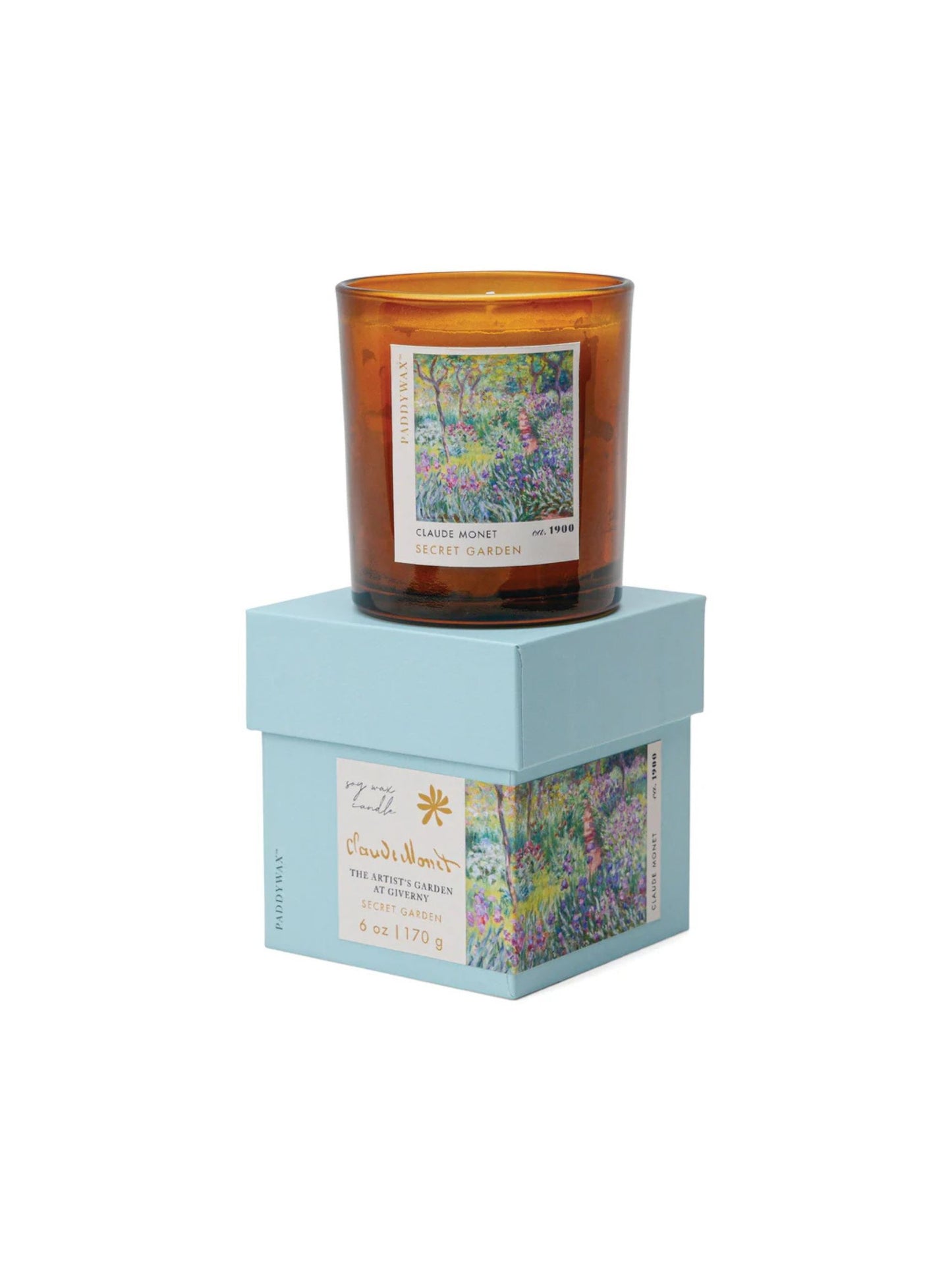 Impressionist 6oz - Claude Monet Secret Garden