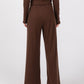 Genevieve Ribbed Wide-Leg Pant