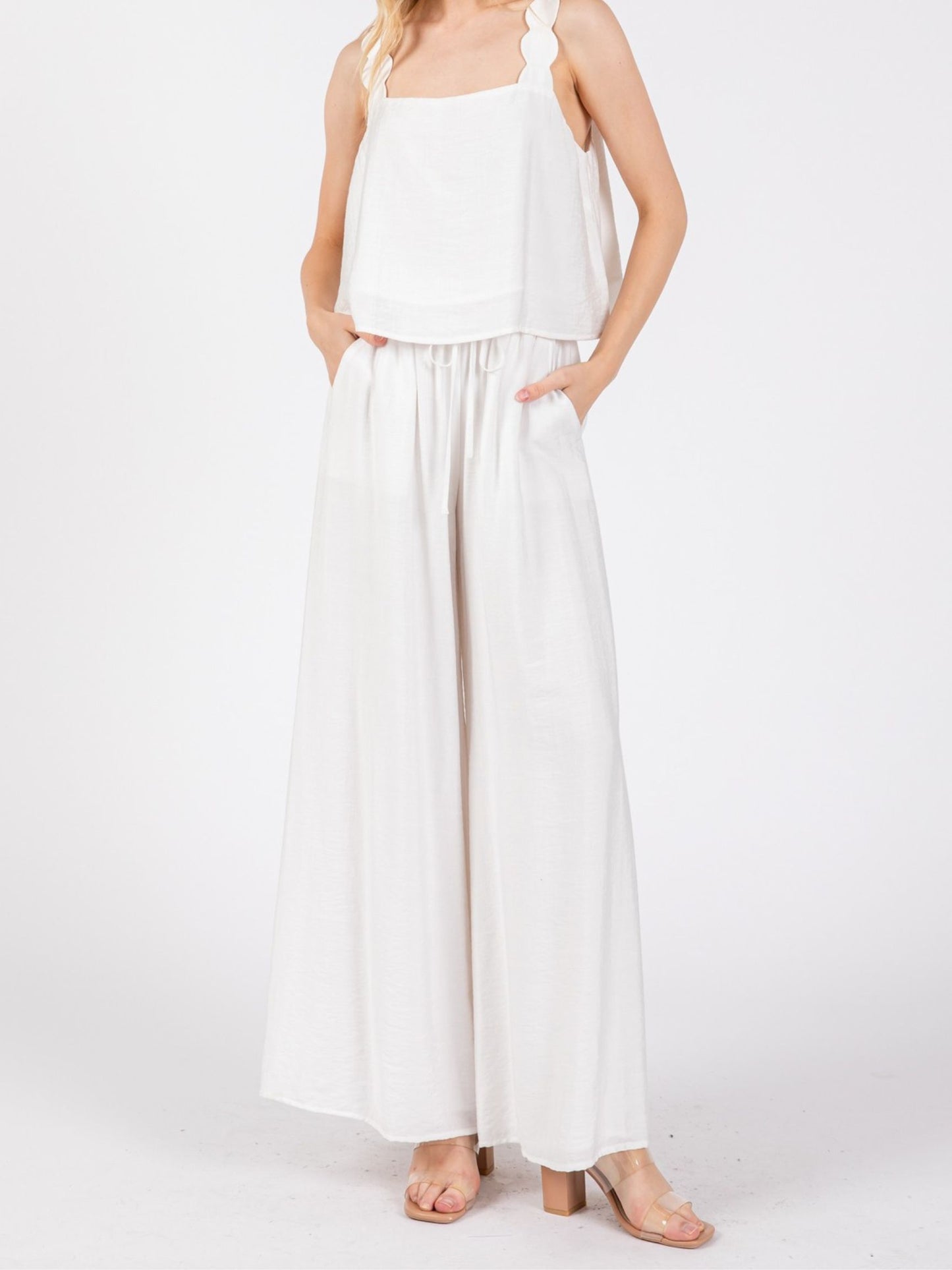 Plazzo Wide Leg Pant