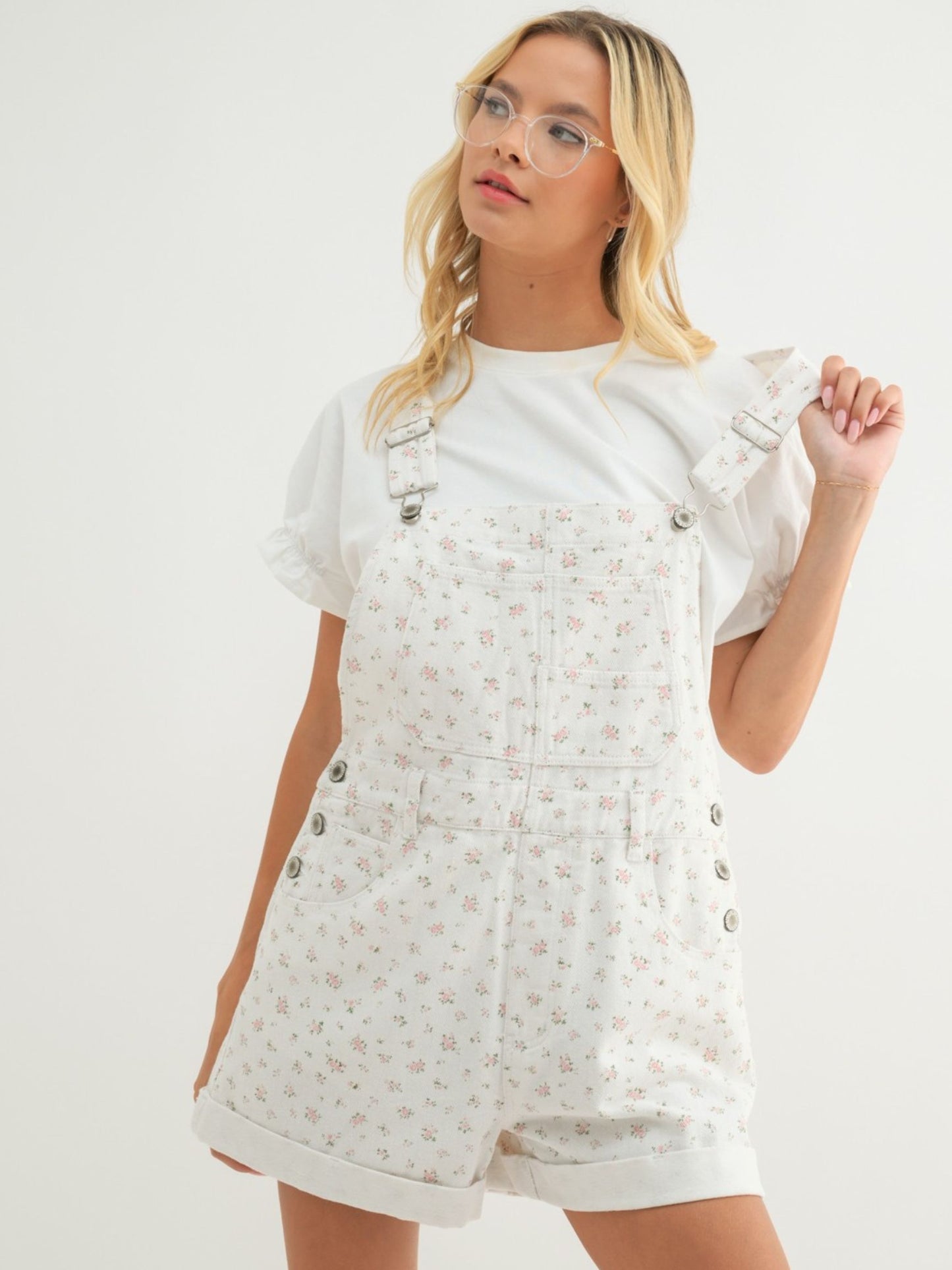 Itsy Ditsy Floral Shortalls