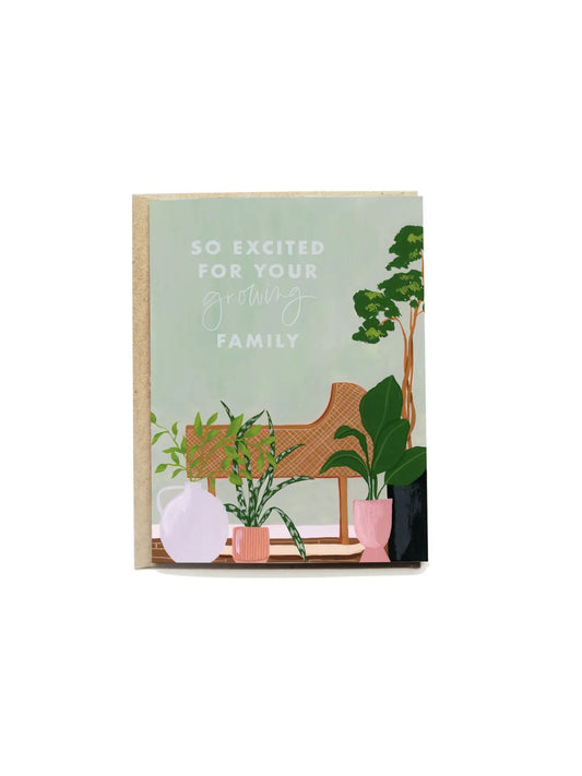 Growing Family Greeting Card