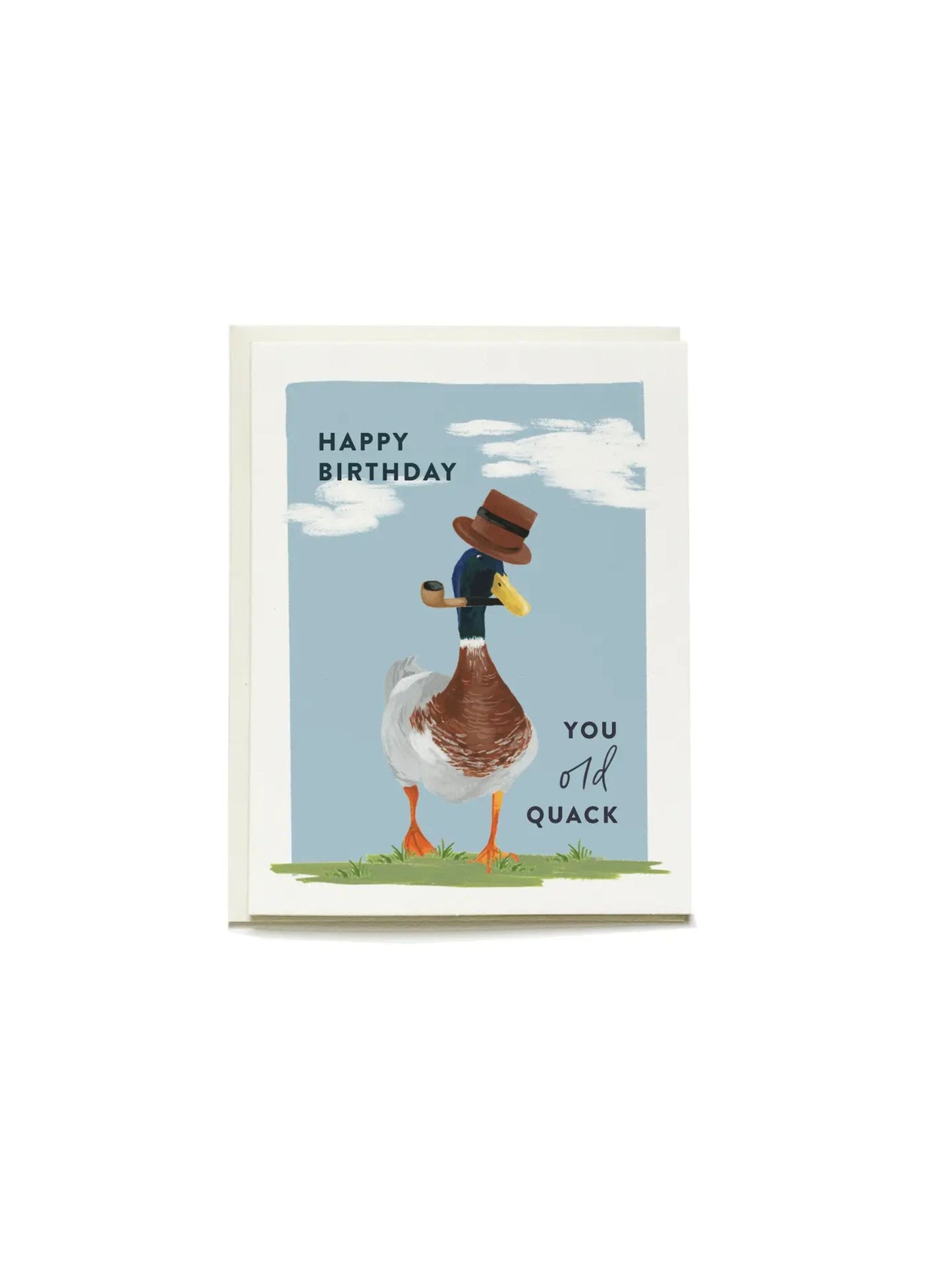 Old Quack Birthday Card