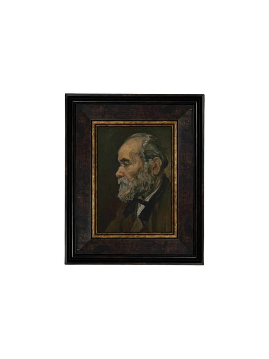 Portrait of an Old Man Framed Picture