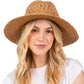 Crochet Straw Hat