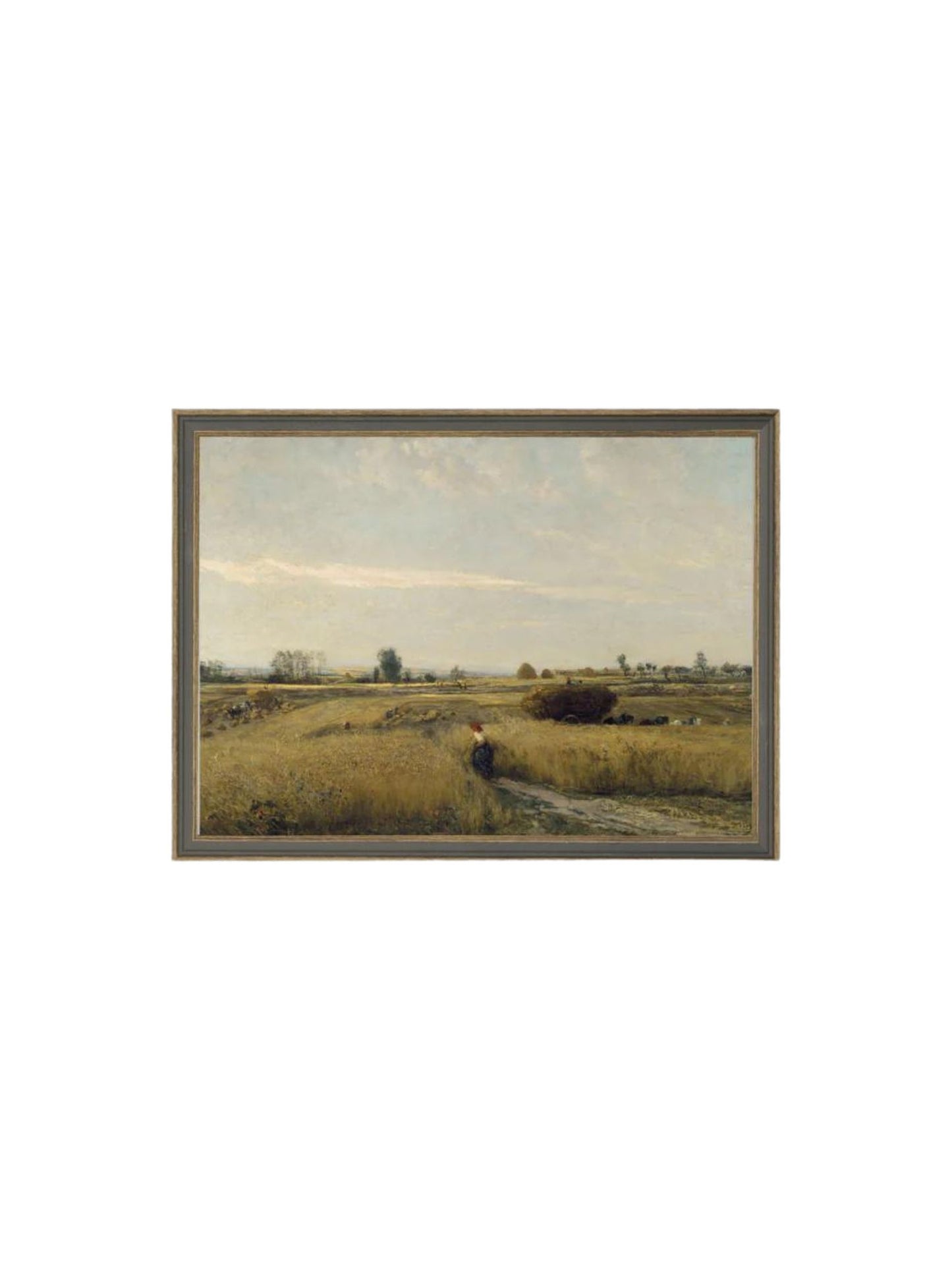 Harvest Landscape Framed Picture