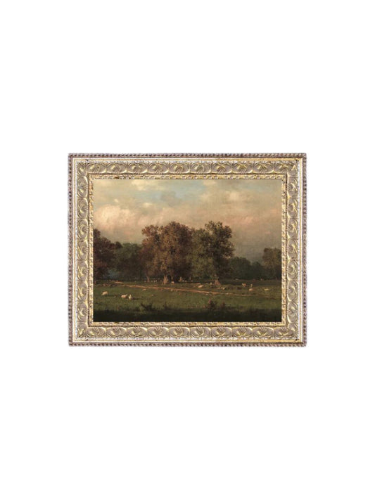 Sheep Farm Framed Picture