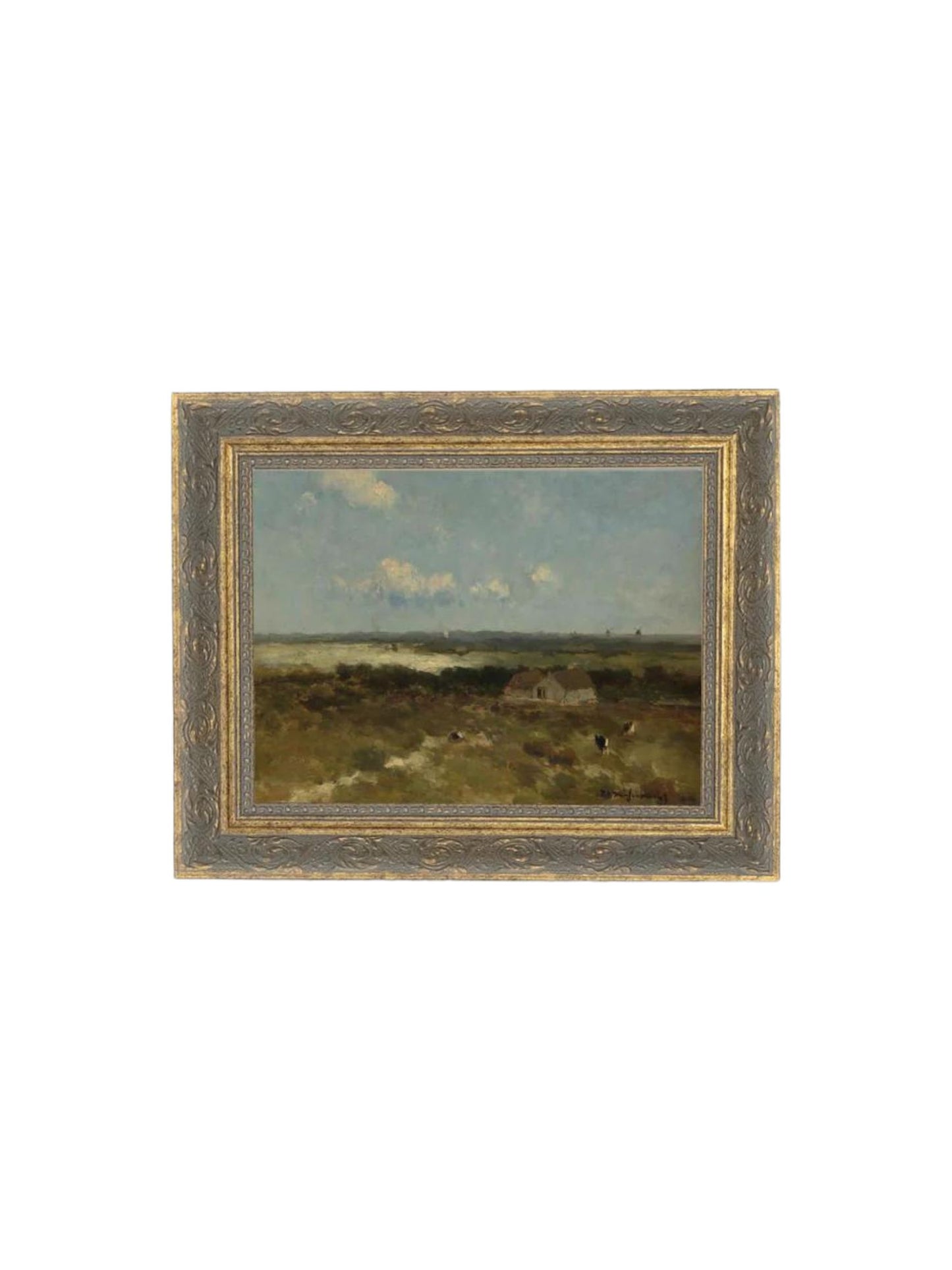 Coastal Farm Framed Picture