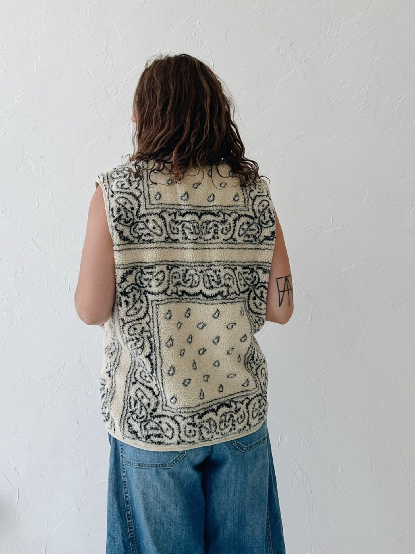 Bandana Sweater Vest