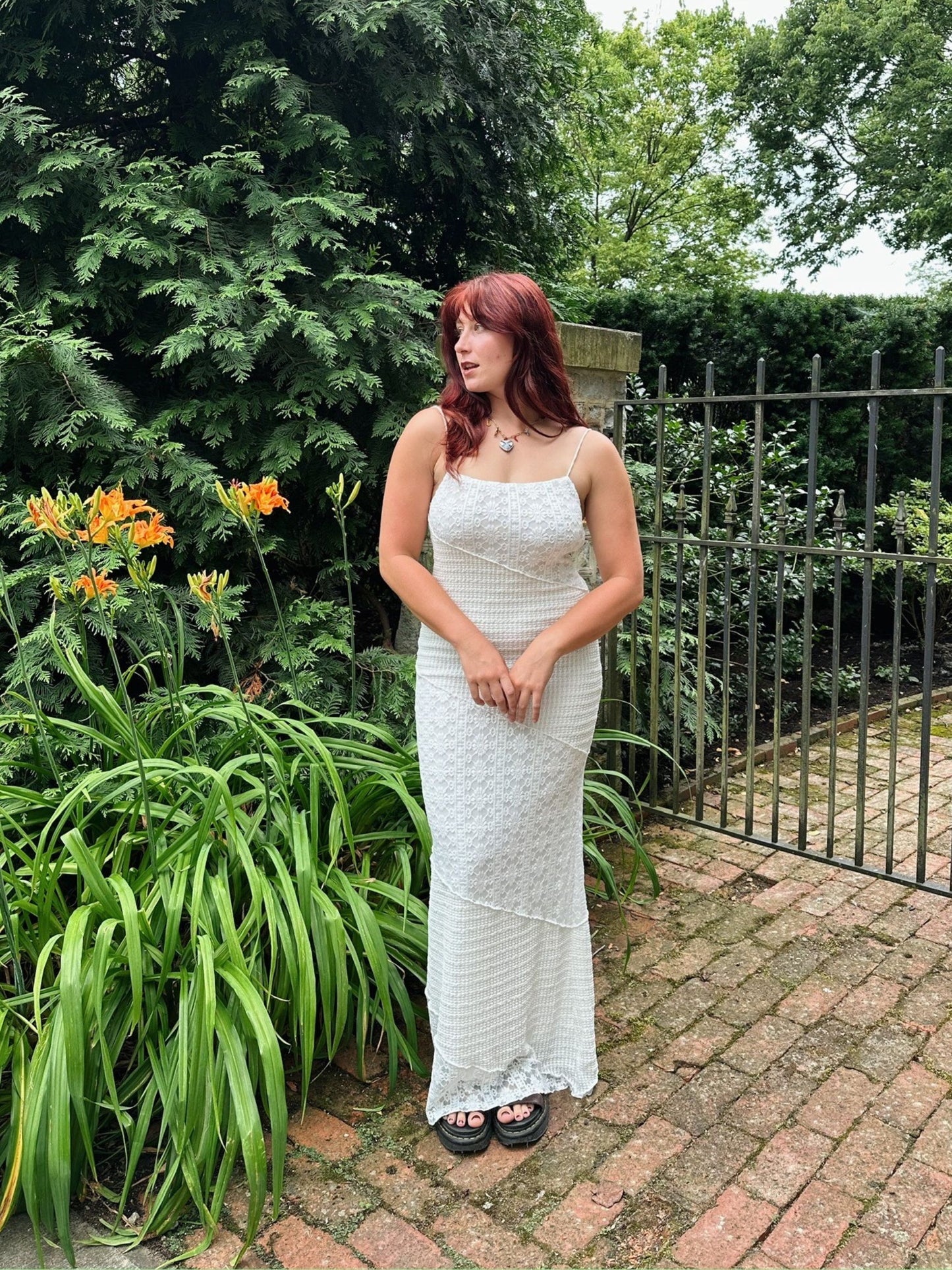 Scarlett White Maxi Dress