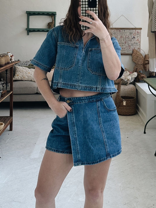 Lost Coast Denim Skort