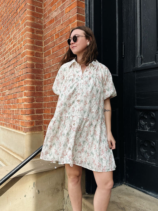 Camellia Floral Mini Dress