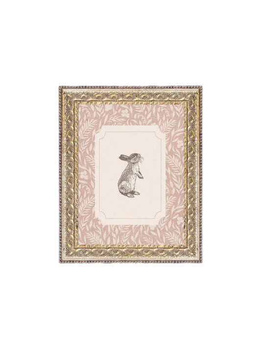 Bunny In Pink Framed Picture