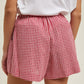 Gingham Casual Shorts