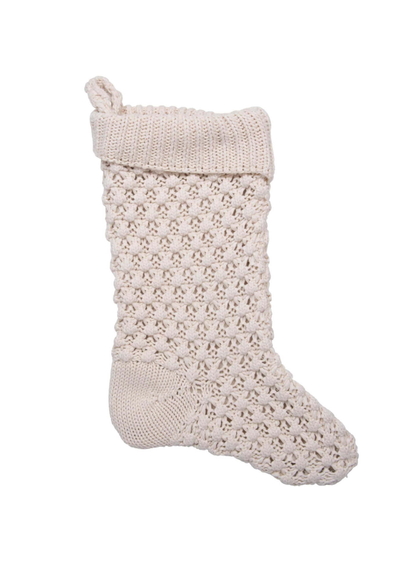 Cotton Knit Stocking